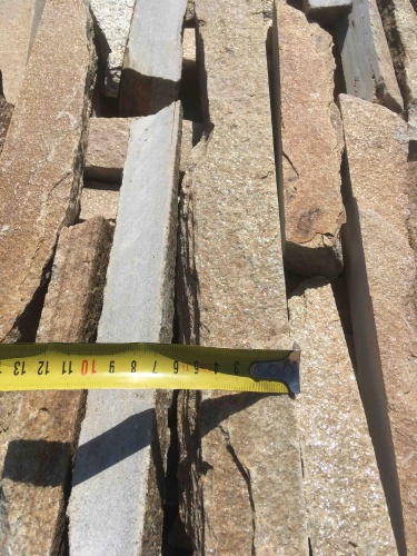 Горбушка златолит золотистый для облицовки купить в Нижнекамске