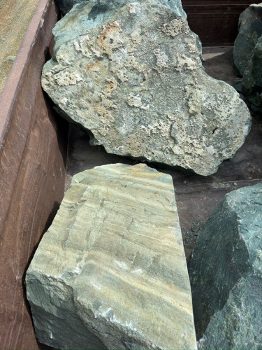 Ландшафтные глыбы зелёные 200-500 килограмм купить в Нижнекамске