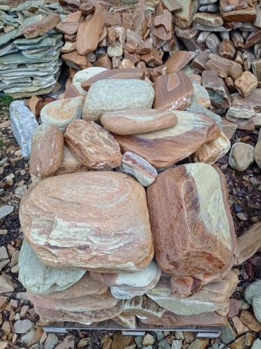 Златолит жёлтый, жёлто-зелёный глыбки и валуны для ланшафтного дизайна купить в Нижнекамске