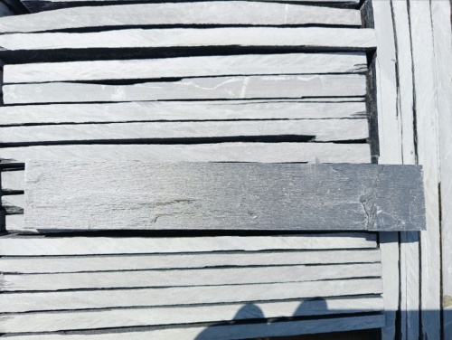 Плитка чёрная из натурального камня фасадная 30 см * 5 см, толщина 7 мм -30 мм купить в Нижнекамске