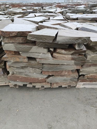 Плитняк песчаник серо-зелёный для мощения 60-65 мм купить в Нижнекамске